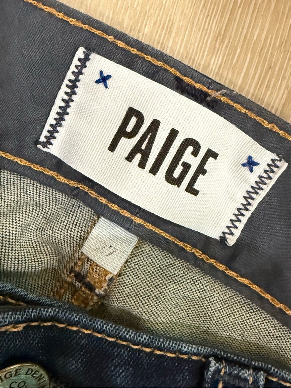 PAIGE Dark Indigo Skinny Jeans for Women - Picture 3 of 6